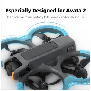 For DJI Avata 2 Propeller Guard Protector With Drone Cover Bumper Accessories Avata 2 Anti-collision Propeller Protective Guard