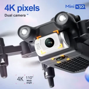 Xiaomi 4DRC V30 Mini Drone with Camera HD 4K 1080P FPV RC Drones Profesional Five-sided Obstacle Avoidance Helicopter Drone Toy