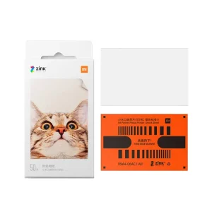 Xiaomi 3inch Mini Pocket Photo Printer Papers Self Adhesive Photo Print Paper 10/20/50/100 Sheets Original Xiaomi Papers for ZINK No Ink Printing Printer