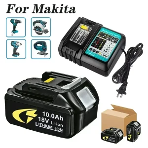 2023 Upgraded Replacement Lithium Battery for Makita 18V 10000mAh BL1830 BL1830B BL1840 BL1850 BL1850B BL1860B BL1815