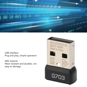 USB Wireless Mouse Receiver Adapter for G703 LIGHTSPEED 2.4G Technology Portable Receiver Adapter