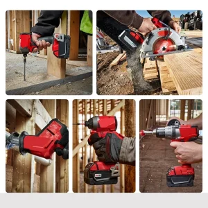 12V 9000mAh High Capacity Rechargeable Lithium-Ion Battery for Milwaukee M12 XC Cordless Tools