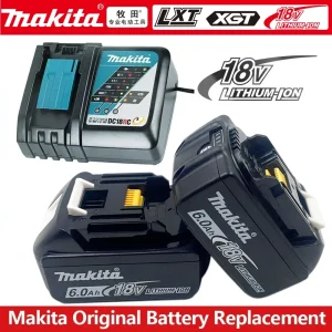 100% Genuine Makita Replacement 6Ah 5Ah 3Ah 18V Lithium Battery For BL1840 BL1830B BL1850B BL1850 BL1860