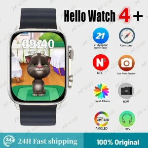 2024 Latest Generation Smartwatch with AMOLED Screen and 1GB Local Music Storage for Men