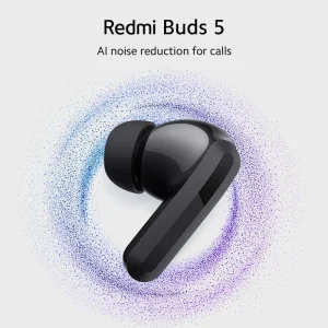 Xiaomi Redmi Buds 5 TWS Earbuds with AI-Powered Noise Cancellation for Calls and Extended 40 Hours Battery Life