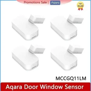 Aqara Smart Door Window Sensor with Zigbee Wireless Connection for HomeKit and MiHome Automation