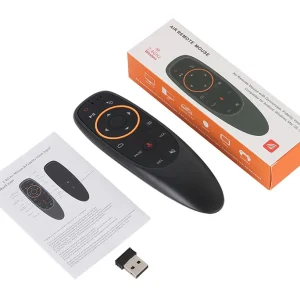 Mini PC Android TV Box Wireless Remote Control with Voice Control and 2.4G RF Technology