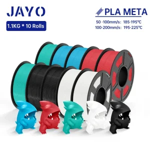 JAYO 5.5kg 11kg Filament PLA Meta multicolor for FDM 100%No Bubbel Good Liquidity 3D Printer Materials DIY Gift arrive quickly