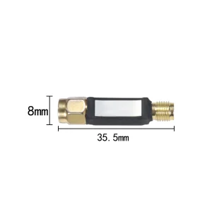 High-Frequency Multiband Bandpass Filter Module for RFID Receivers and Sound Meters with SMA Connectors