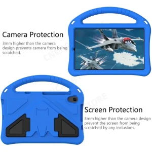 8 Inch Alcatel Tablet PC Case with Kickstand, Portable EVA Shockproof Cover Funda Shell for Joy Tab 2, TKEE Mid, 3T 8 2020