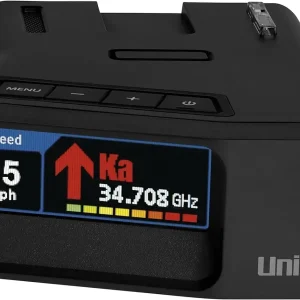 Uniden R7 Extreme Long Range Laser and Radar Detector with GPS, Voice Alerts and Red Light Camera Alerts