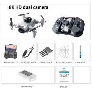 XIAOMI V30 Mini Drone 8K 4DRC with Camera HD 4K FPV RC Drones Profesional Five-sided Obstacle Avoidance Helicopter Drone Toy