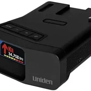 Uniden R7 Advanced Radar Detector with Dual Antenna, GPS Technology, and Red Light Speed Camera Alerts for Unbeatable Protection on the Road