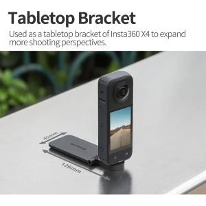 Insta360 X4 Magnetic Desktop Stand with Adjustable Bracket for Multiple Angles and Stable Shooting Experience