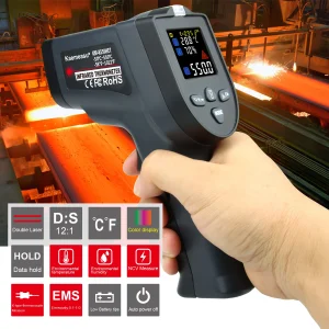 Industrial Grade Infrared Thermometer for High Accuracy Temperature Measurement up to 1022°F