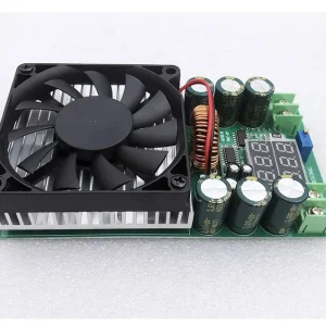 1.2-75V 20A 600W Adjustable Step Down Power Supply Voltage Regulator Module with Reverse Polarity Protection for Arduino and Battery Charging Applications