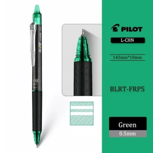 0.5mm Pilot BLRT-FRP5 Erasable Pen with Temperature Controlled Gel Ink for Students, Writers and Professionals