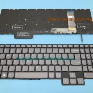 High Quality Backlit English Keyboard Compatible with Lenovo IdeaPad Gaming 3 15 16 Inch Laptops, 15ARH7 15IAH7 16ARH7 16IAH7 Models