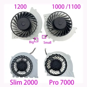 Upgraded CUH-2015A Cooling Fan for PS4 Slim Pro 1000 1100 1200 2000 Consoles Internal Cooling Solution