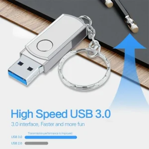 128TB USB 3.0 High Capacity Pen Drive Metal Cle USB Flash Drive for PC Mac Linux