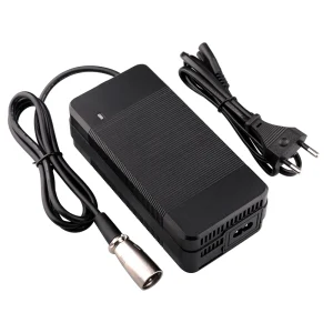 150W 42V 4A Fast Charging Lithium Battery Charger with 3-Pin XLR Connector and OVP/OCP/Overload Protection