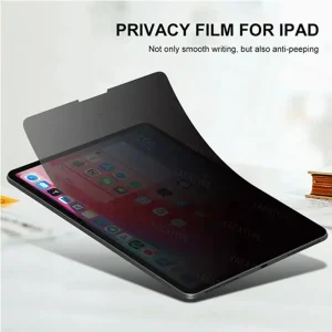 iPad 2022 Screen Protector with Anti-Spy Privacy Film for 10 9 8 7 6 5 4 Air Mini Pro Models