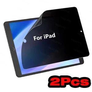 iPad 2022 Screen Protector with Anti-Spy Privacy Film for 10 9 8 7 6 5 4 Air Mini Pro Models