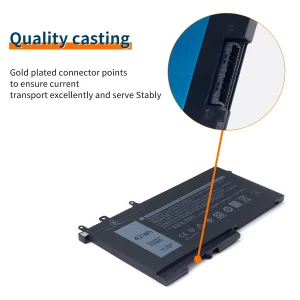 11.4V 42WH Laptop Battery Replacement for Dell Latitude 5280 5288 5480 5580 5490 5590 5491 5591 5495 5488 M3520 M3530 Series with High Performance