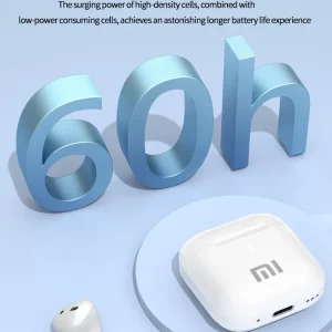 XIAOMI AP05 Wireless Earbuds with Long Battery Life and Fast Charging, True Wireless Stereo Sound Bluetooth 5.3 Headphones with Mic for Android iOS