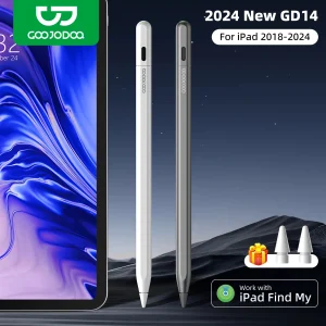 GOOJODOQ GD14 Apple Pencil Alternative with iPad Find My and Custom Hotkeys for iPad Air 6/5/4 and iPad Pro 11/13