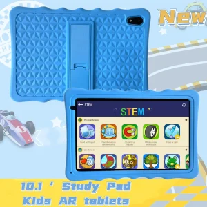 10.1 Inch Android 11 Educational Tablet with Eye Protection Screen and Montessori Toy for Kids Learning and Development