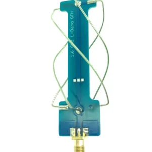 1.6GHz and 1.7GHz L-Band Helical Antenna for Aerospace and Meteorology Positioning Relay Systems