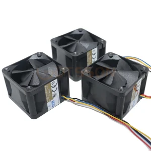 12V 1A 22000RPM Dual Ball Bearing 4-Wire PWM Server Cooling Fan 40x40x28mm with 19.4CFM Airflow