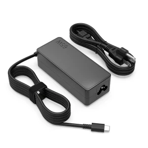 Universal 65W USB-C Laptop Power Adapter for Lenovo ThinkPad, HP, Chromebook, Yoga, Dell, ASUS, Acer Type-C Fast Charging