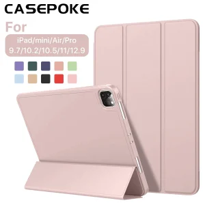 iPad 5-10th Generation Case with Stand and Smart Sleep Function Protective Cover