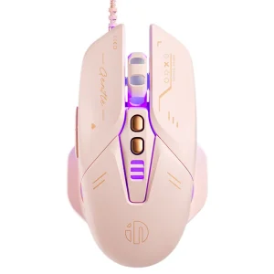 Inphic W8 Upgraded Version Wired Gaming Mouse Ergonomic Silent Mouse Suitable for Computer Laptop Office Games