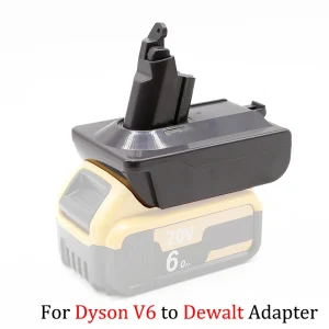 18V Lithium-Ion Battery Converter Adapter for Dyson V6 V7 V8 Series Handheld Vacuum Cleaners Makita Dewalt Milwaukee