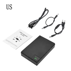 10400mah DC Uninterruptible Power Supply UPS Router Optical Cat Built-in Adapter Backup Power Supply 5V 9V 12V 2A 15V 24V 1A