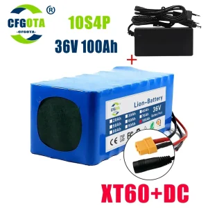 10S4P 36V 100000mAh Electric Scooter Lithium Battery 18650 battery pack 36V 100Ah Electric Scooter Electric Scooter Battery 36v