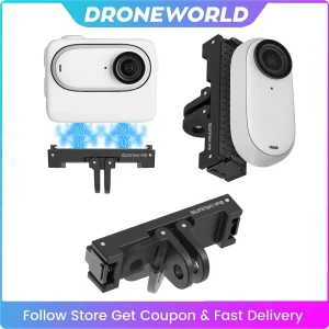 Insta360 Go 3S Expansion Adapter with Magnetic Suction and Double Claw Buckle for Enhanced Stability