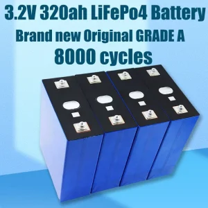 1-16pcs new 3.2V 280ah 320ah Lifepo4 battery DIY 12V 24V 48V RV solar storage electric boat golf cart charging battery pack