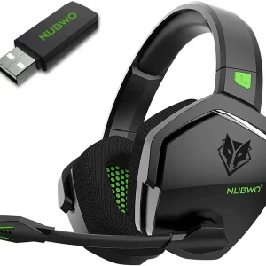 Comfortable Noise Cancelling Gaming Headset with Adjustable Mic and Soft Ear Muffs for Immersive Gaming Experience