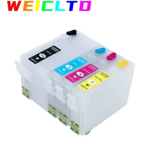 252XL 27XL T2711 T252 Refill Ink Cartridge For Epson WF-7610 WF-7620 WF-3620 WF-3640 WF-7715 WF-7710 WF-7210 WF-7110 Printer