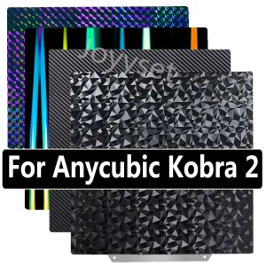 230x230mm H1H Spring Steel Double-Sided Build Plate with Adhesive Coating for Easy Printing and Demolding on Anycubic Kobra 2, 2 Neo, and 2 Pro 3D Printers