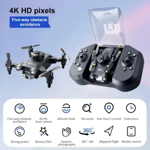 XIAOMI V30 Mini Drone 8K 4DRC with Camera HD 4K FPV RC Drones Profesional Five-sided Obstacle Avoidance Helicopter Drone Toy