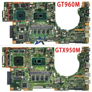 K501UX Mainboard Compatible with ASUS K501 Series Laptops with U5000 Chipset i3 i5 i7 CPU Options and 4GB/8GB PM Capacity