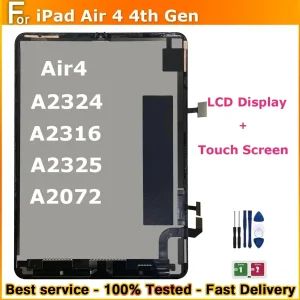 10.9 Inch LCD Display Touch Screen Digitizer Assembly Replacement for Apple iPad Air 4 4th Generation 2020 A2324 A2316 A2325 A2072