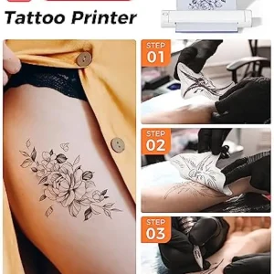 Rechargeable Thermal Tattoo Copier for Artists on the Go