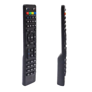 10-Pack Black ABS IR Remote Controller Compatible with Mag 250 254 255 260 261 270 IPTV TV Set Top Box with Low Power Consumption