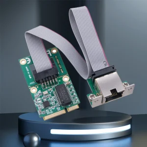 10/100/1000Mbps Internal Wired LAN NIC Adapter Mini PCIe Network Card for Industrial Computer Server Soft Router